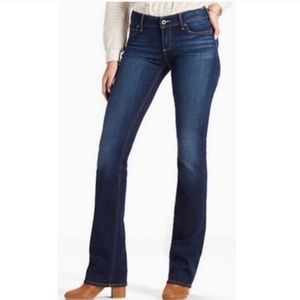 Lucky Brand Sophia Boot Ankle Dark Wash Jeans